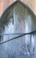 Original Painting by Melissa Corpuz: "Behind the Glass"