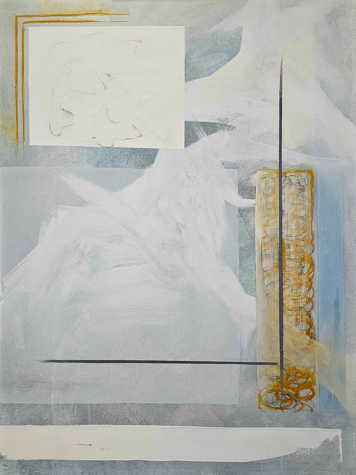 Original Painting by Melissa Corpuz: "Ochre"